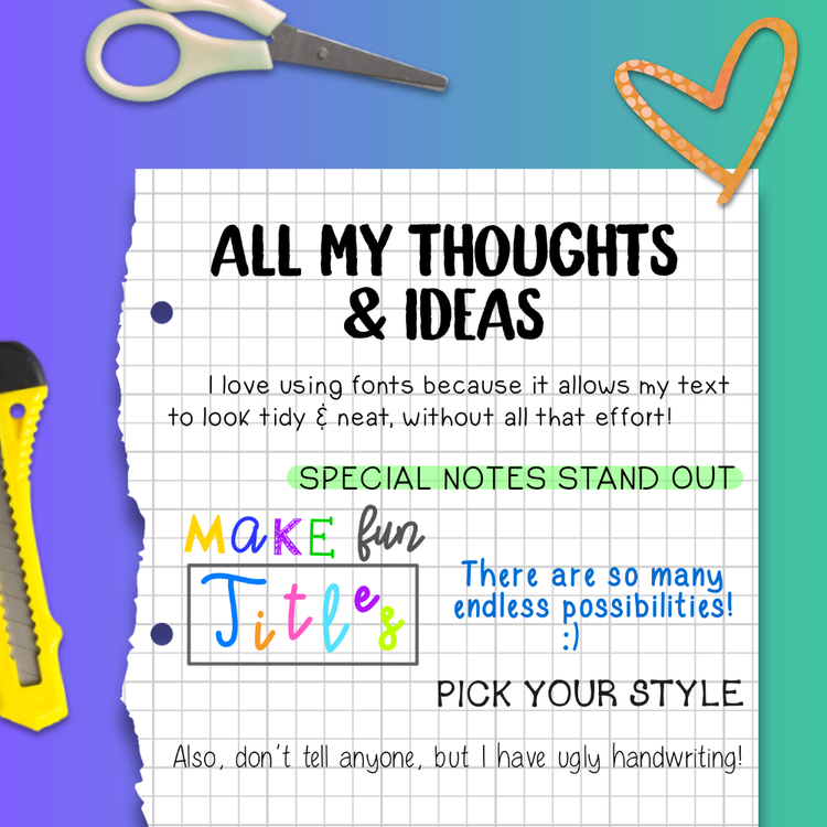 Fonts