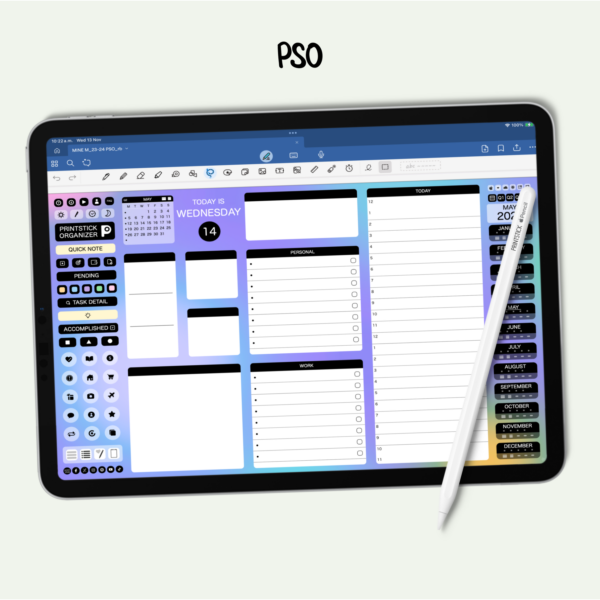 PrintStick Organizer - PrintStick