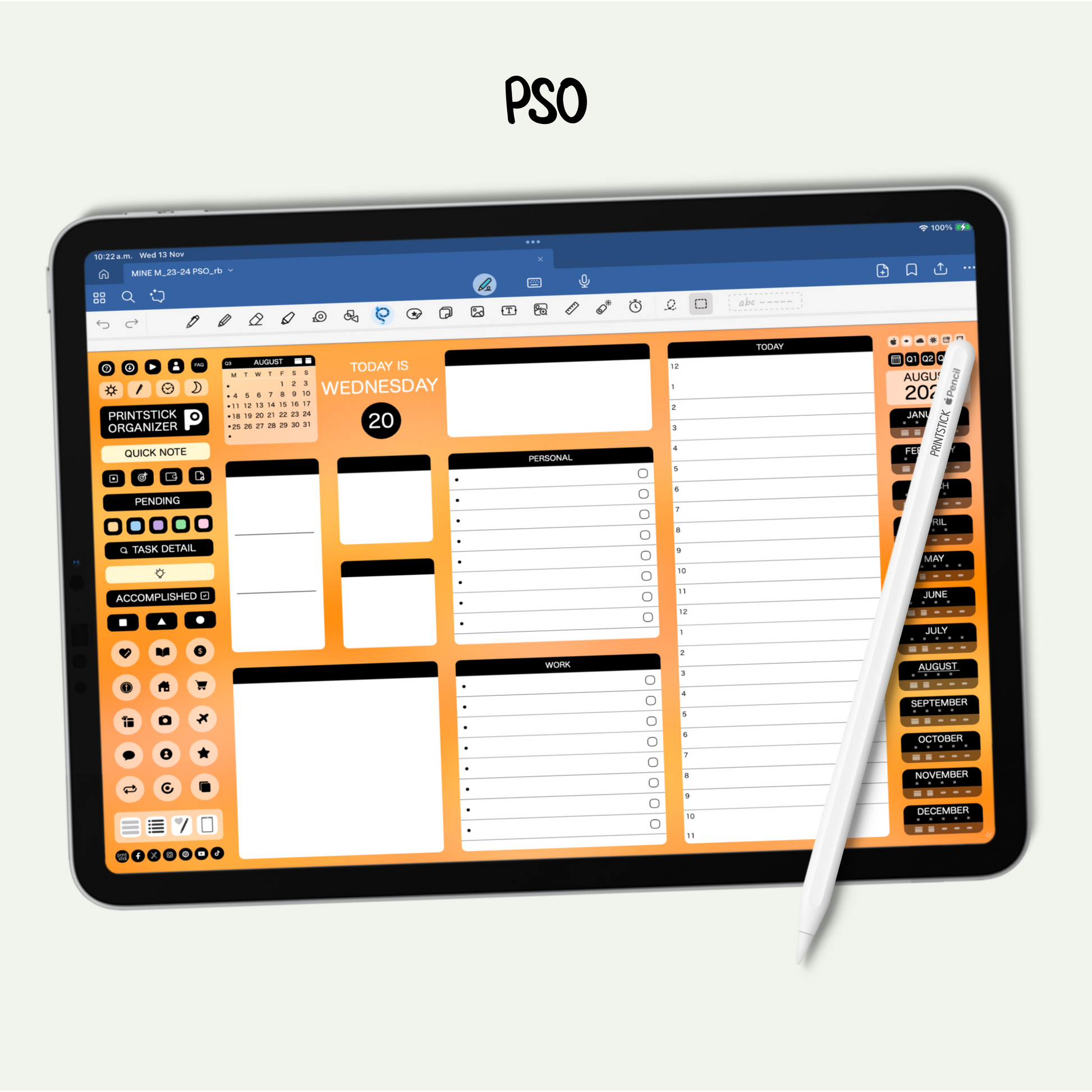 PrintStick Organizer - PrintStick