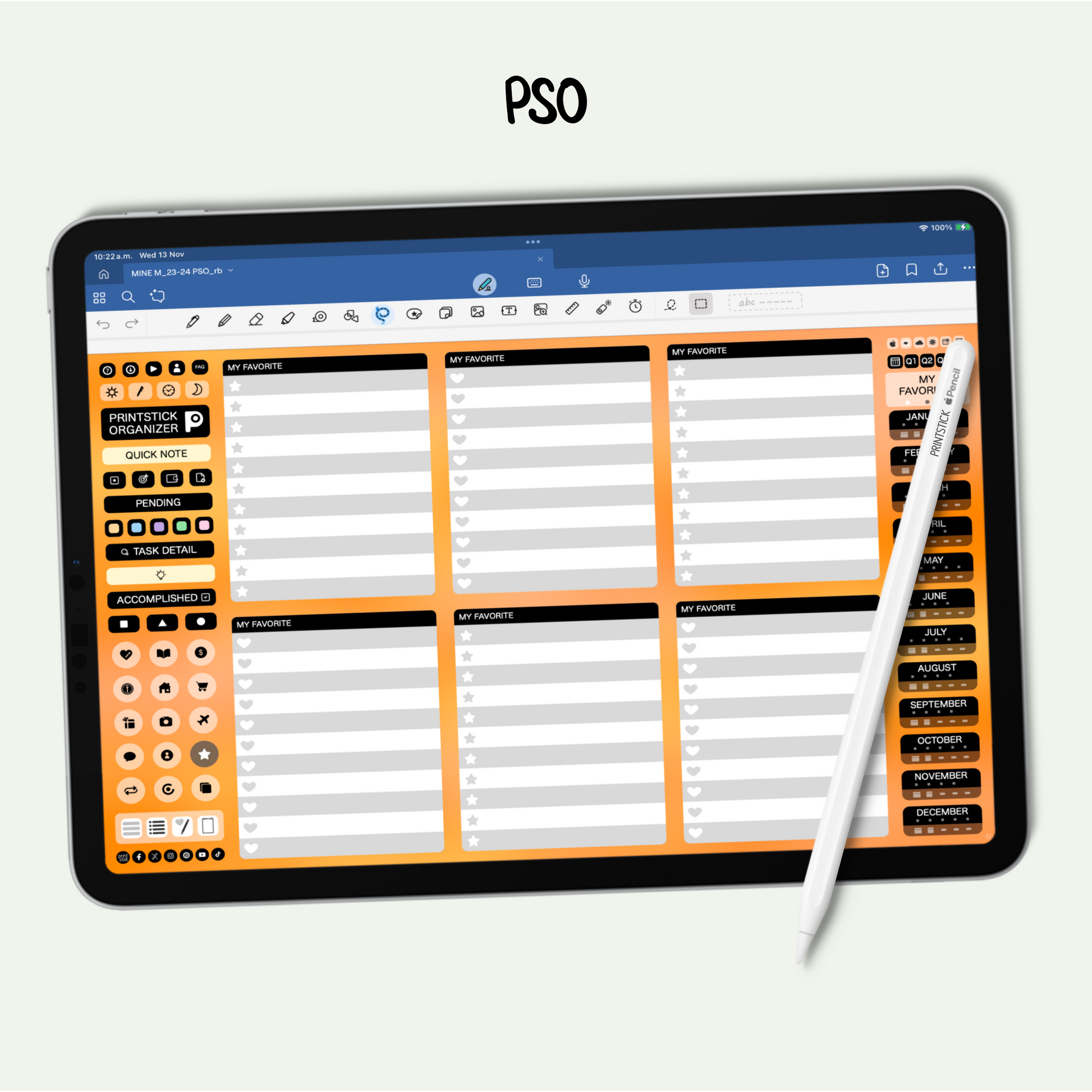 PrintStick Organizer - PrintStick