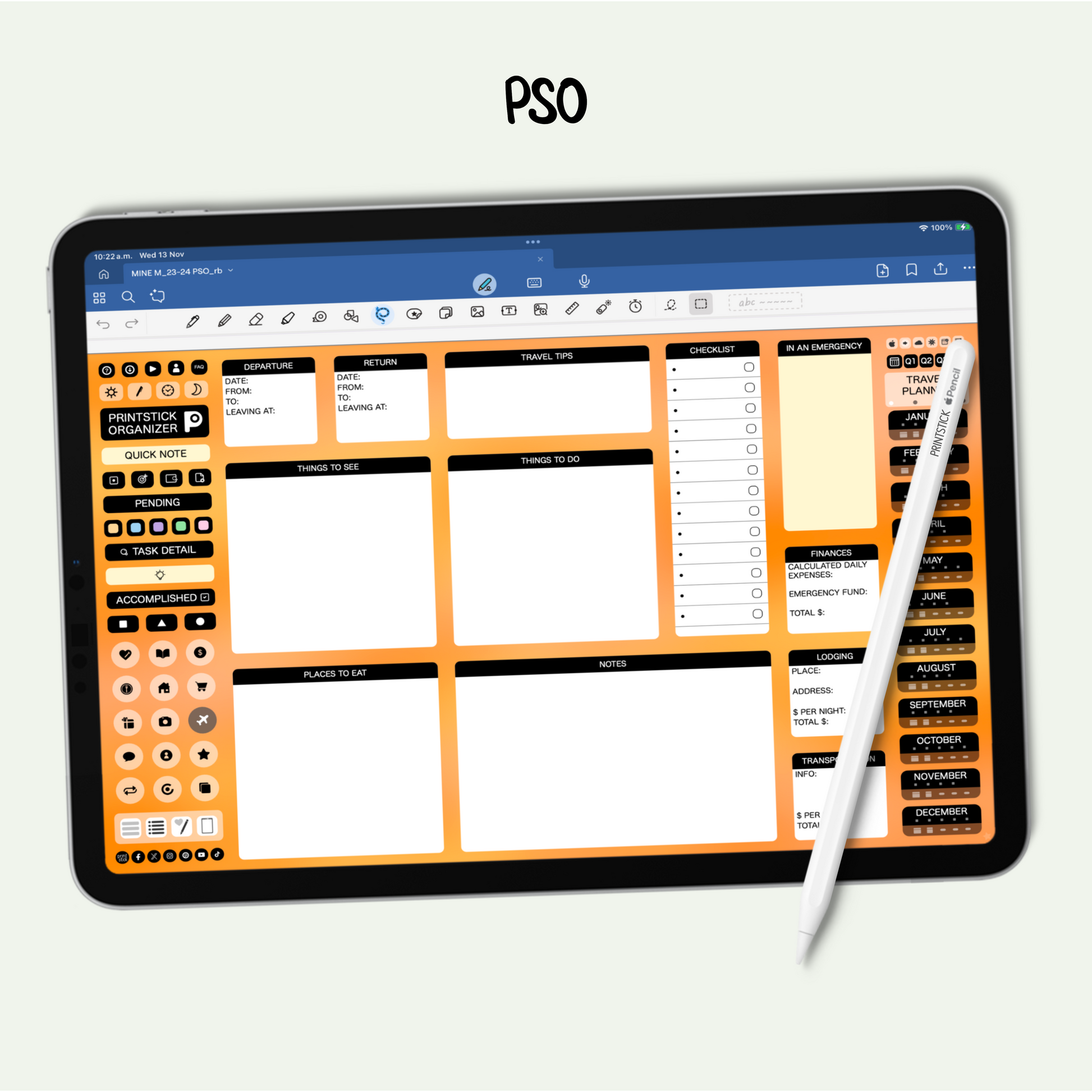 PrintStick Organizer - PrintStick