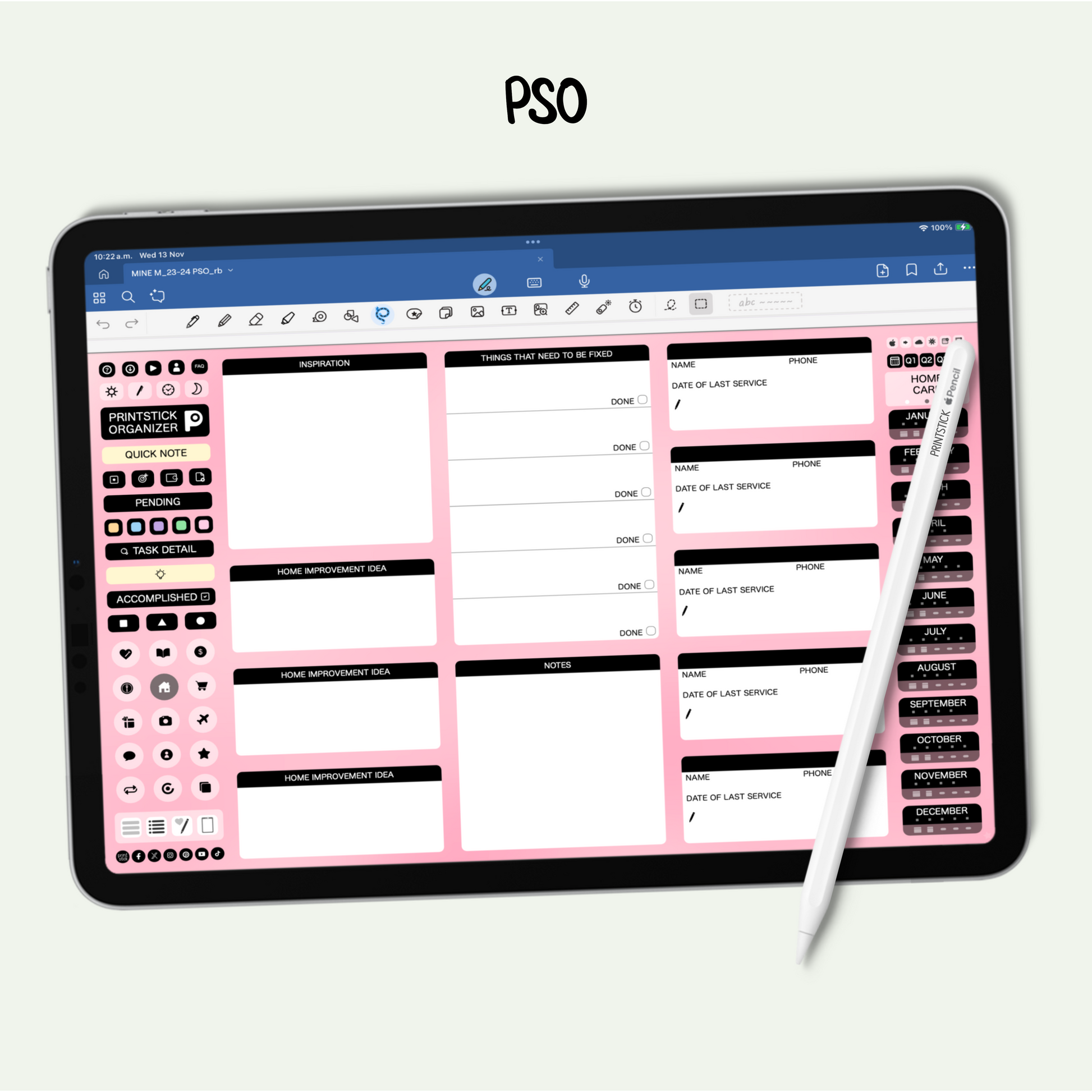 PrintStick Organizer - PrintStick