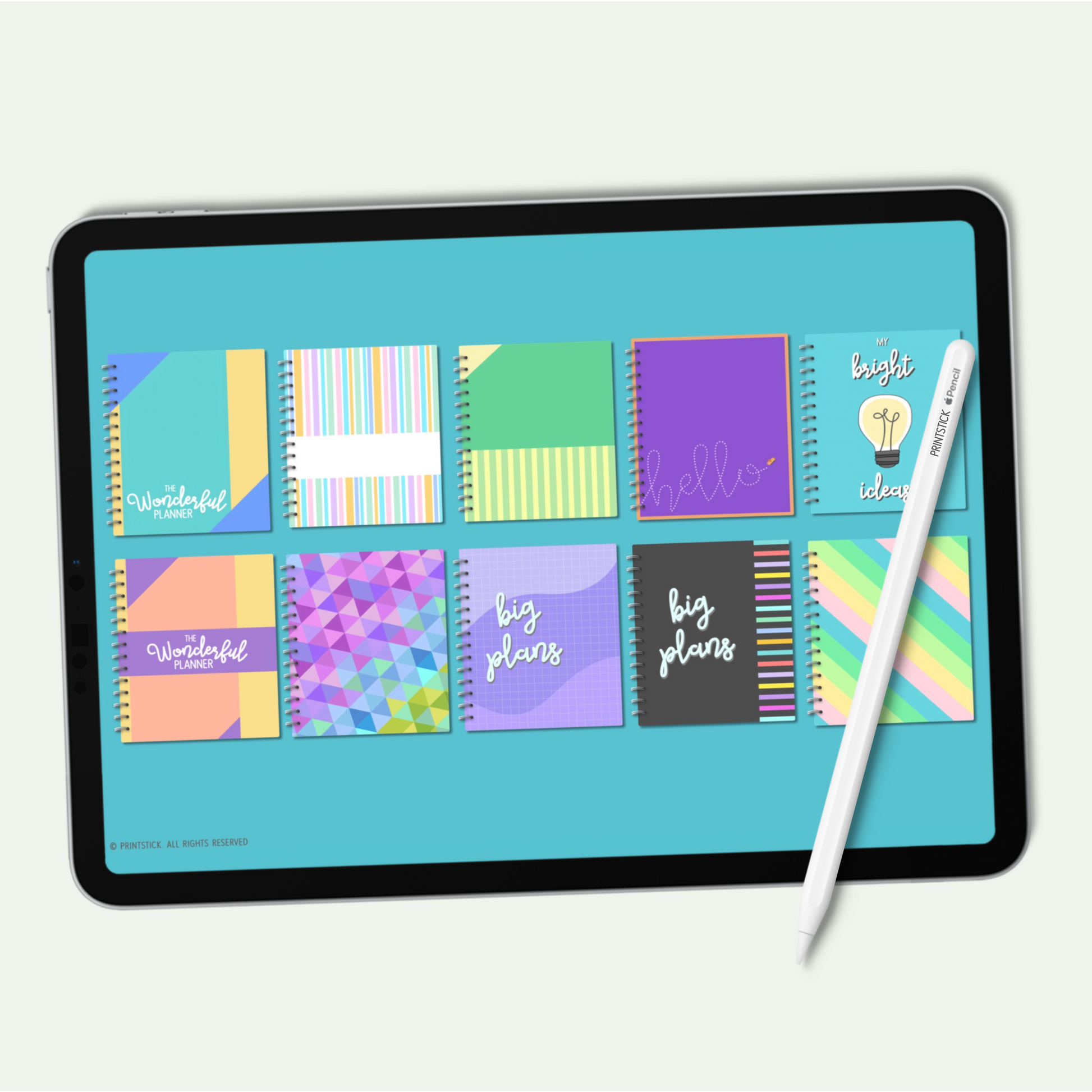 Covers for Planners - Wonderful - PrintStick