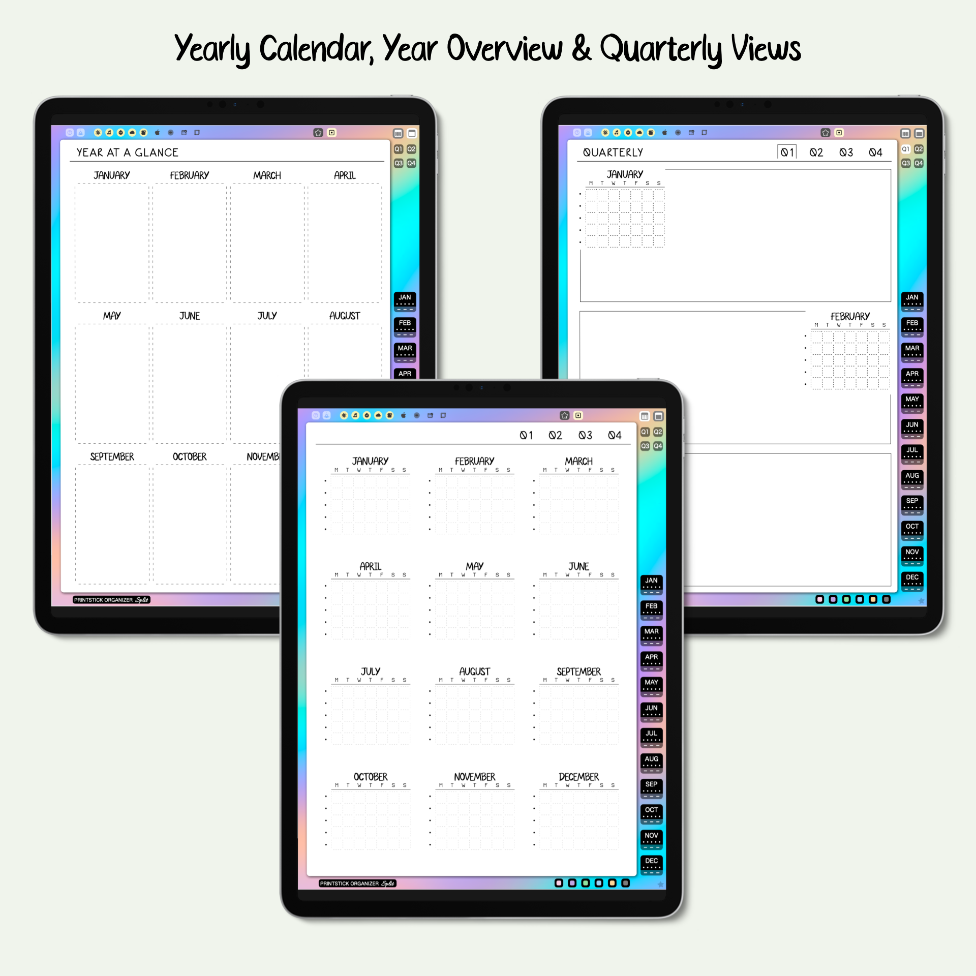 PSO SPLIT PLANNER - CLASSIC - PrintStick