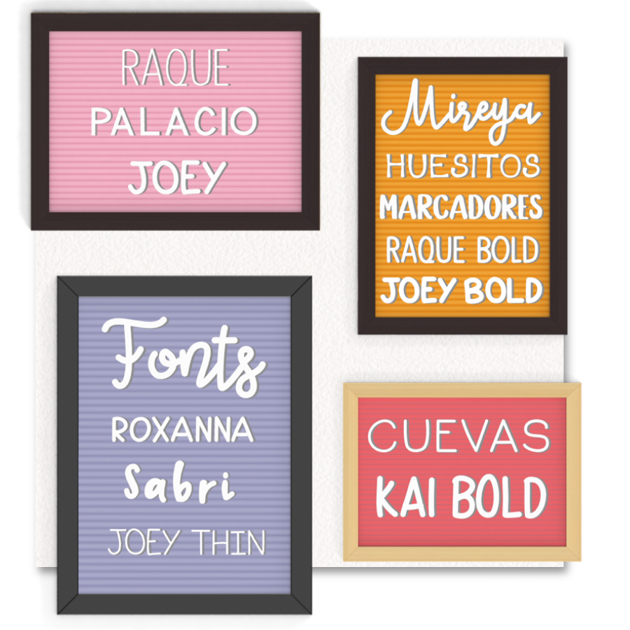 Felt Letter Board Widgets