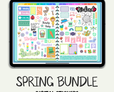 Spring Sticker Book - PrintStick