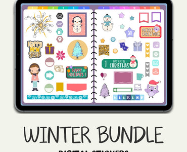 Winter Sticker Book - PrintStick