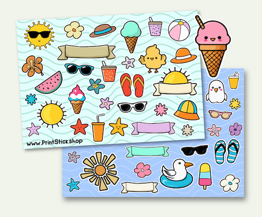 SS - Summer - 25 - Stickers