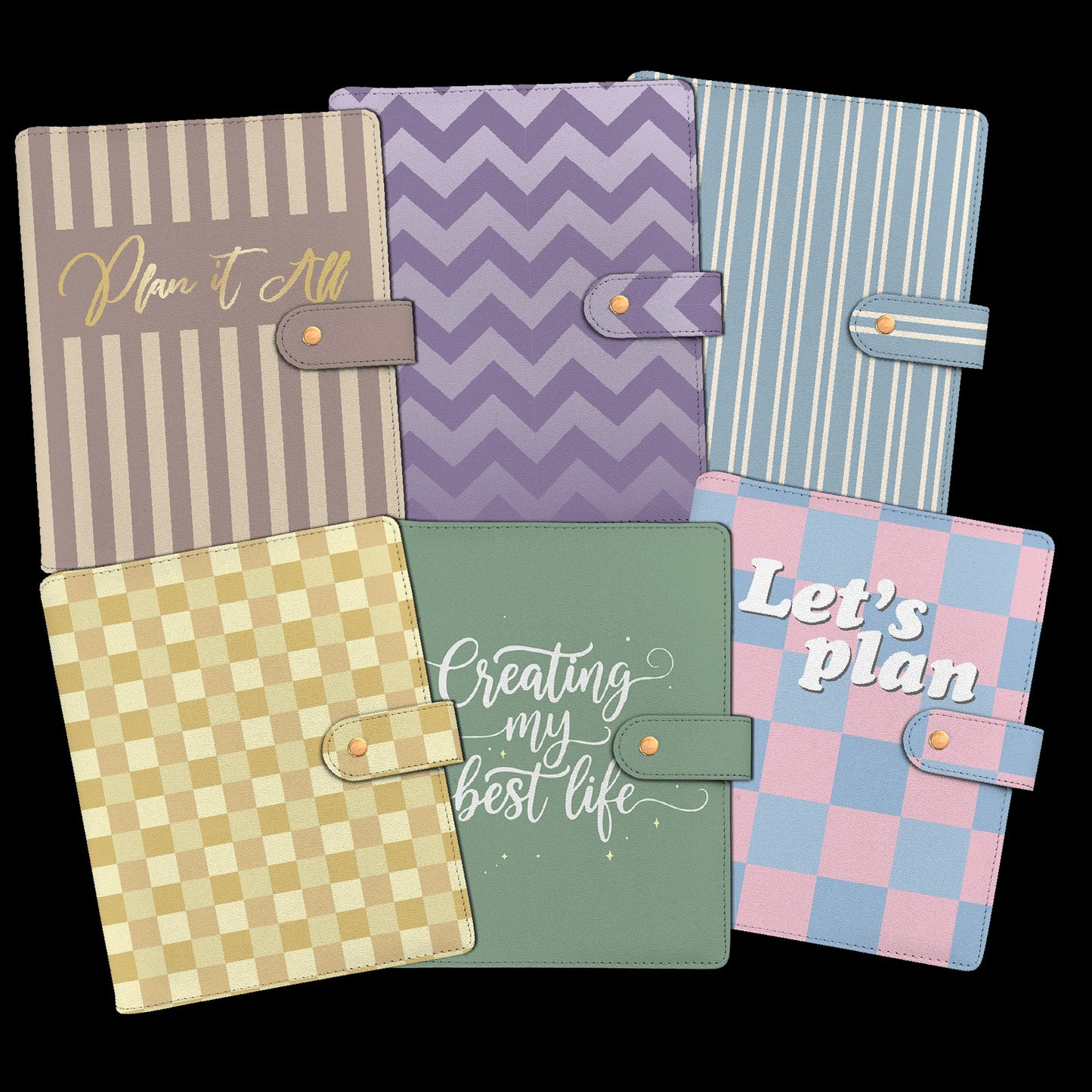Realistic Planner Covers