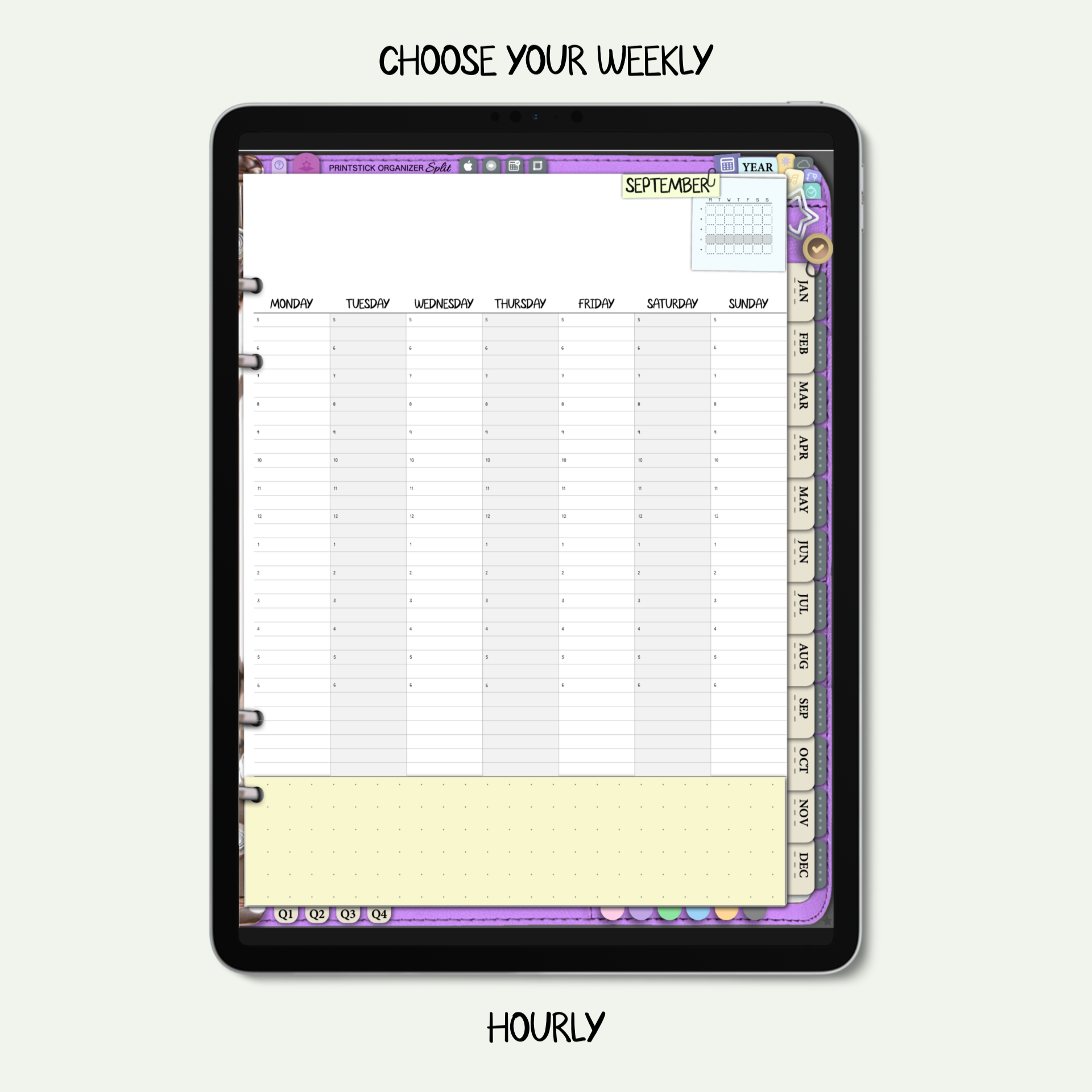PSO SPLIT PLANNER - VR - PrintStick