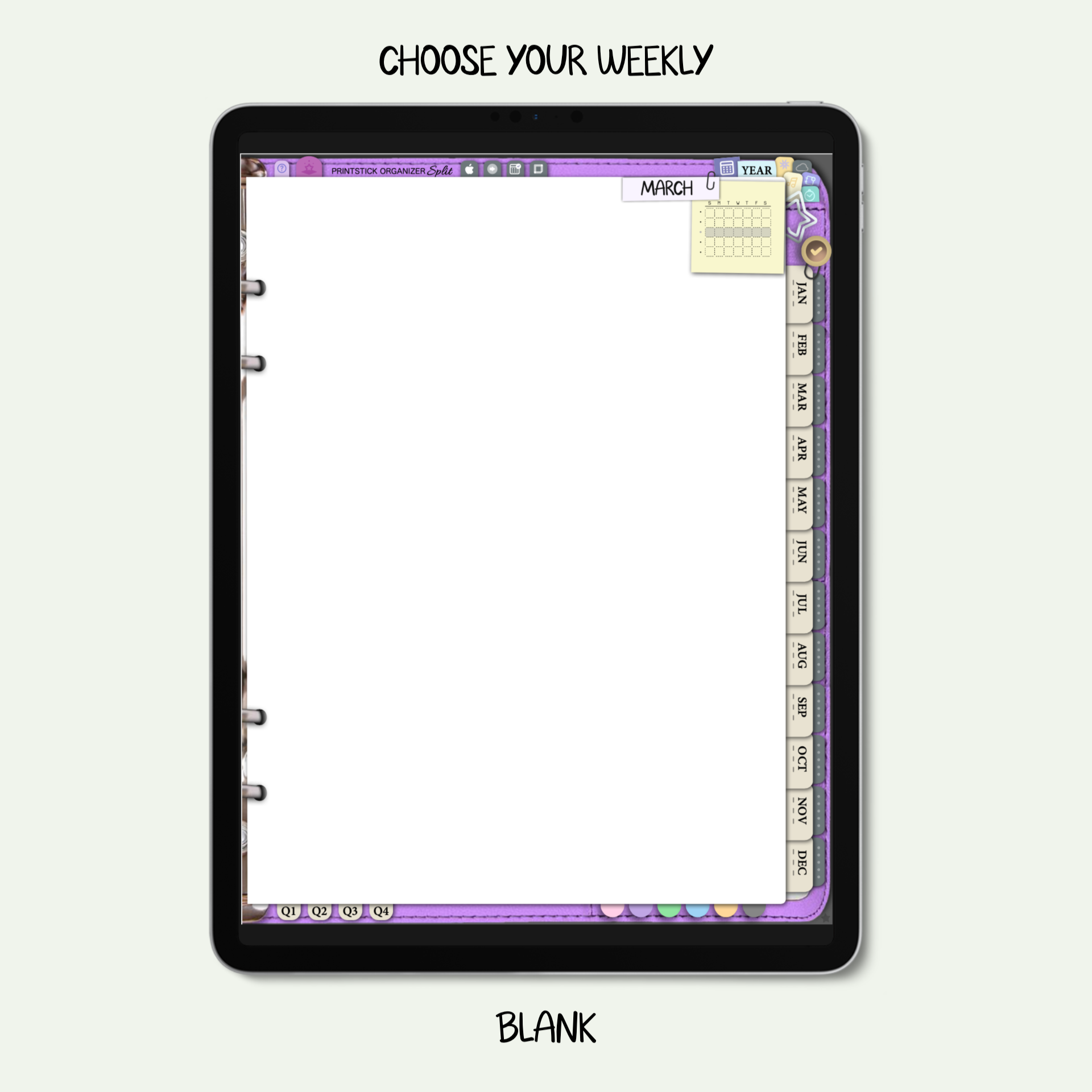 PSO SPLIT PLANNER - VR - PrintStick