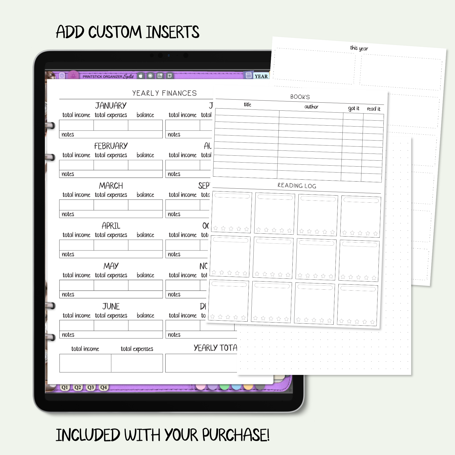 PSO SPLIT PLANNER - VR - PrintStick