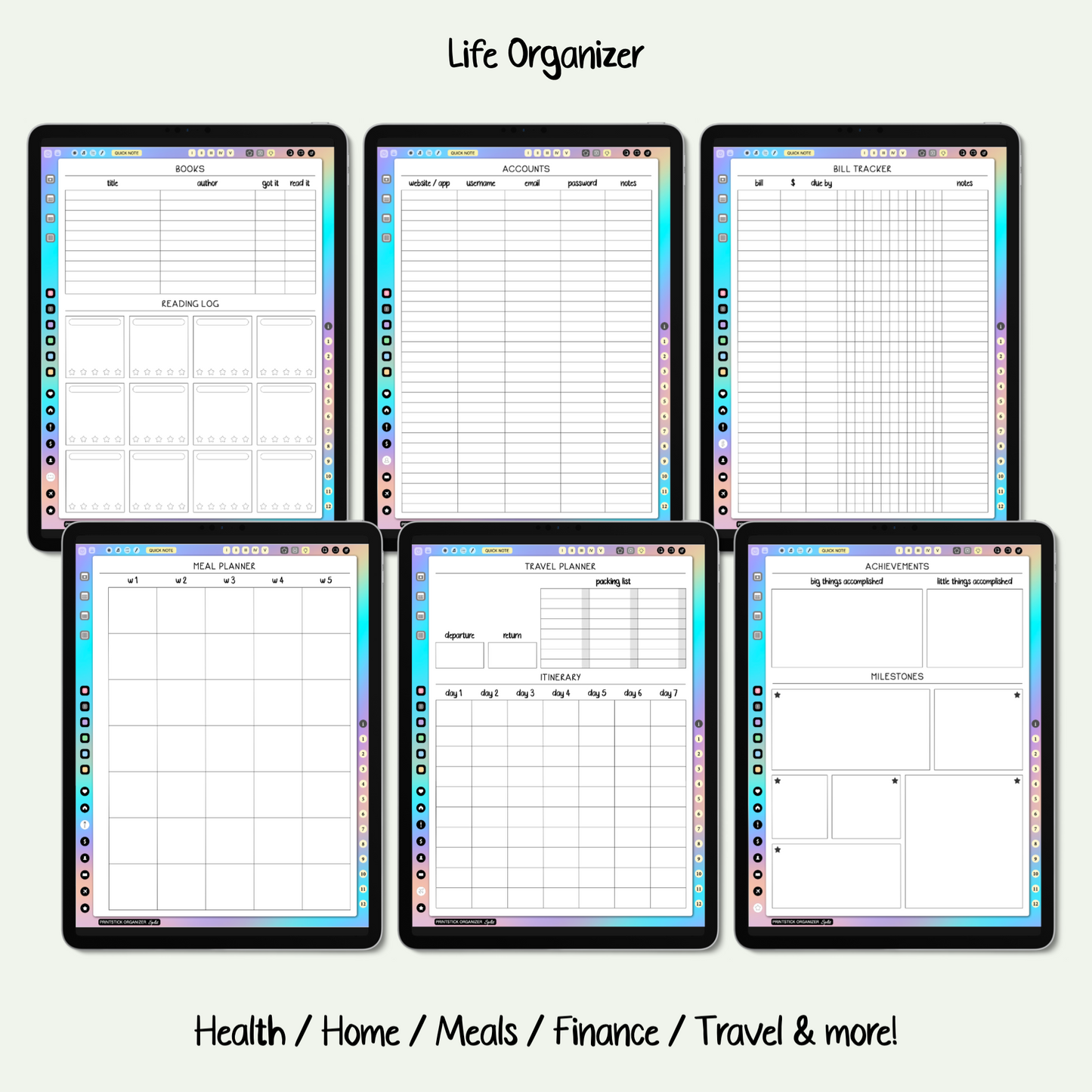 PrintStick ORGANIZER SPLIT - CLASSIC