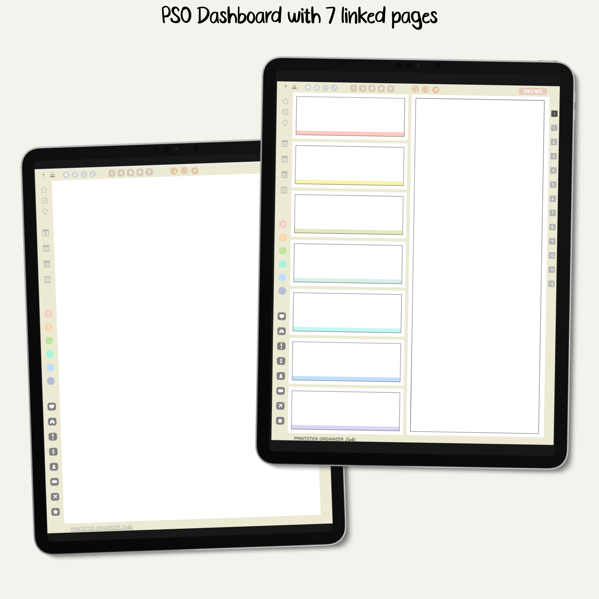 PrintStick ORGANIZER SPLIT - NEUTRALS - PrintStick