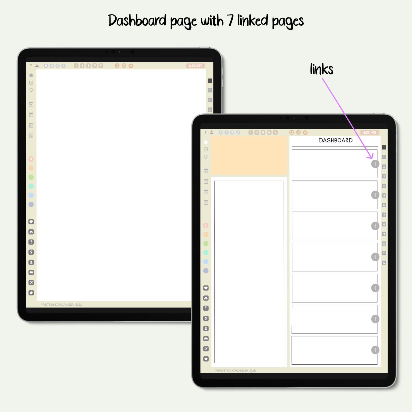 PrintStick ORGANIZER SPLIT - NEUTRALS