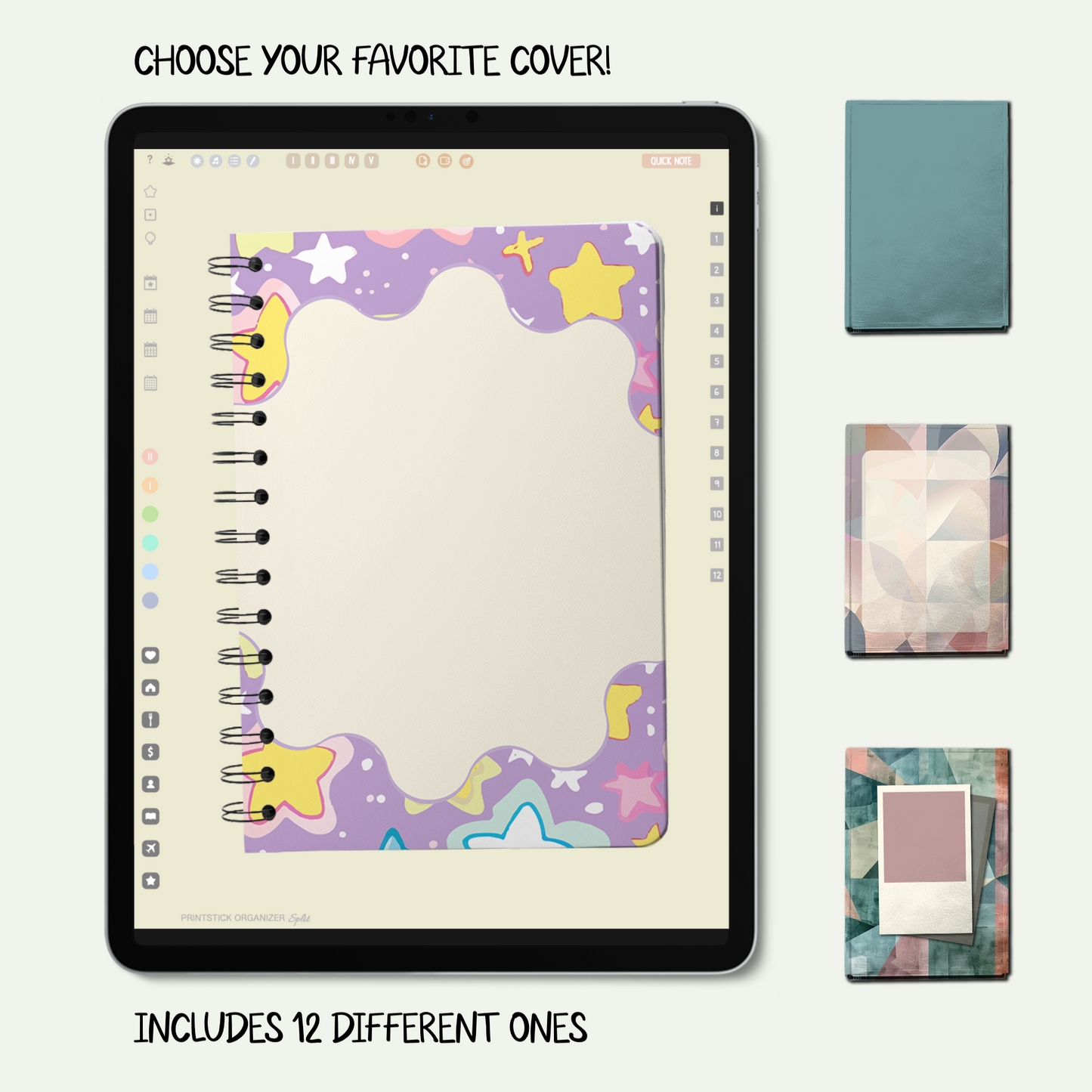 PrintStick ORGANIZER SPLIT - NEUTRALS