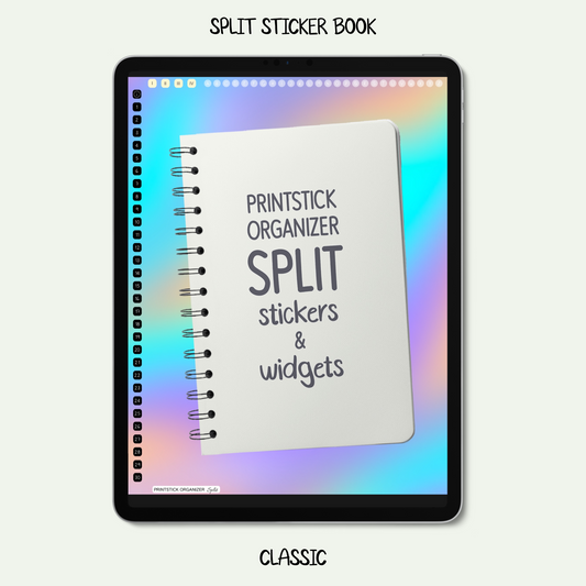 SPLIT Sticker Book / CH O - PrintStick