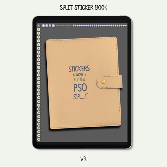 SPLIT Sticker Book / CH O - PrintStick