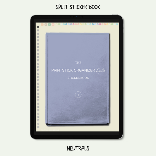 SPLIT Sticker Book / CH O - PrintStick