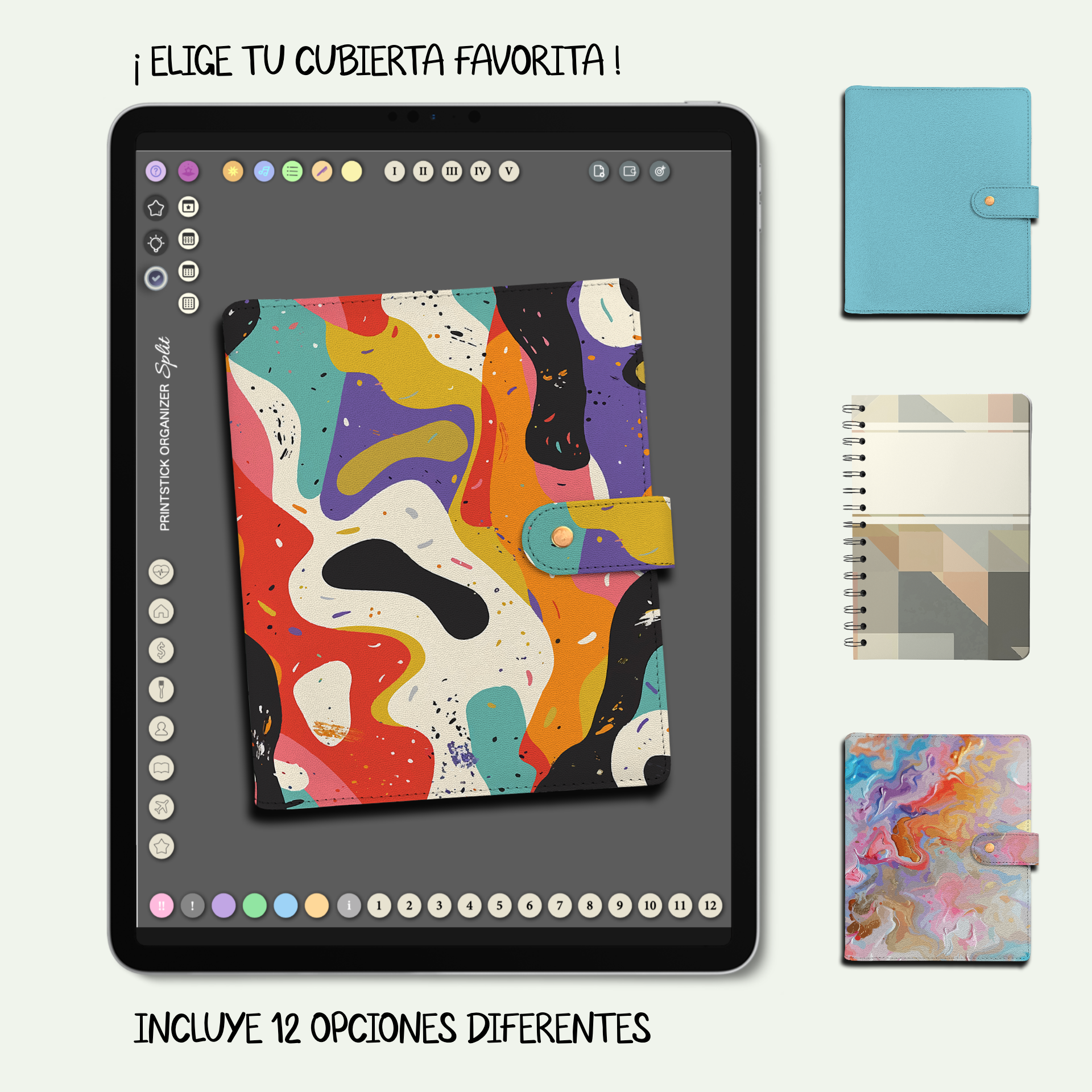 En español: ORGANIZADOR PrintStick SPLIT - VR - PrintStick