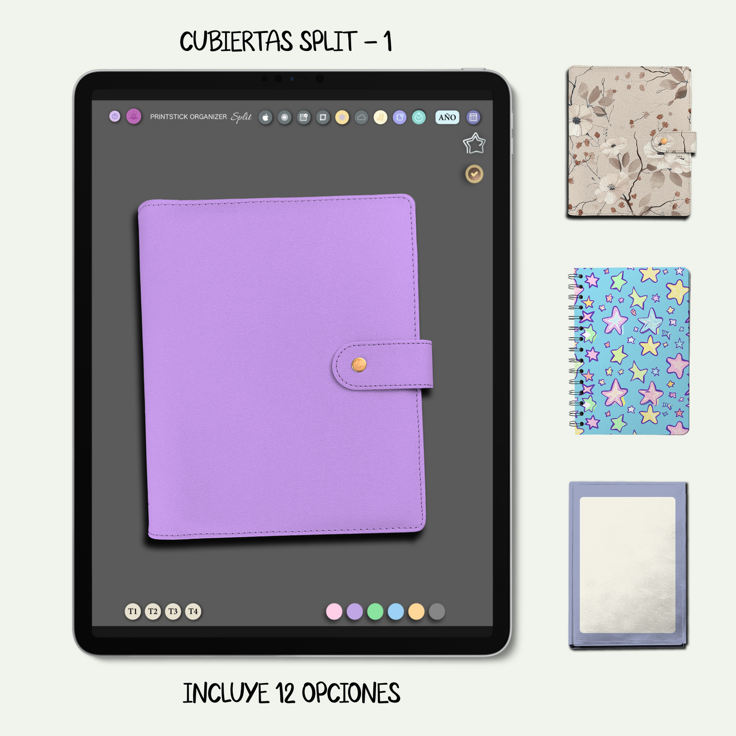 Cubiertas SPLIT 1 - PrintStick