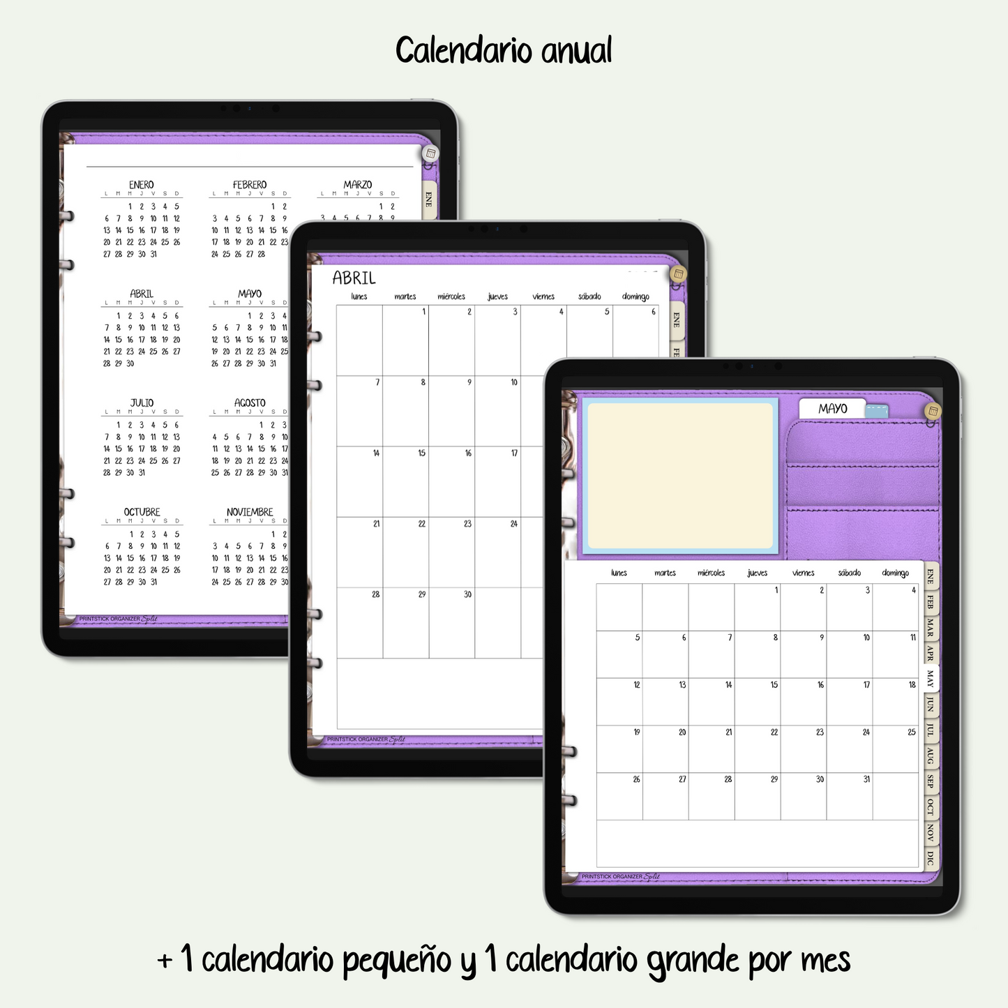 En español: Calendario SPLIT - VR
