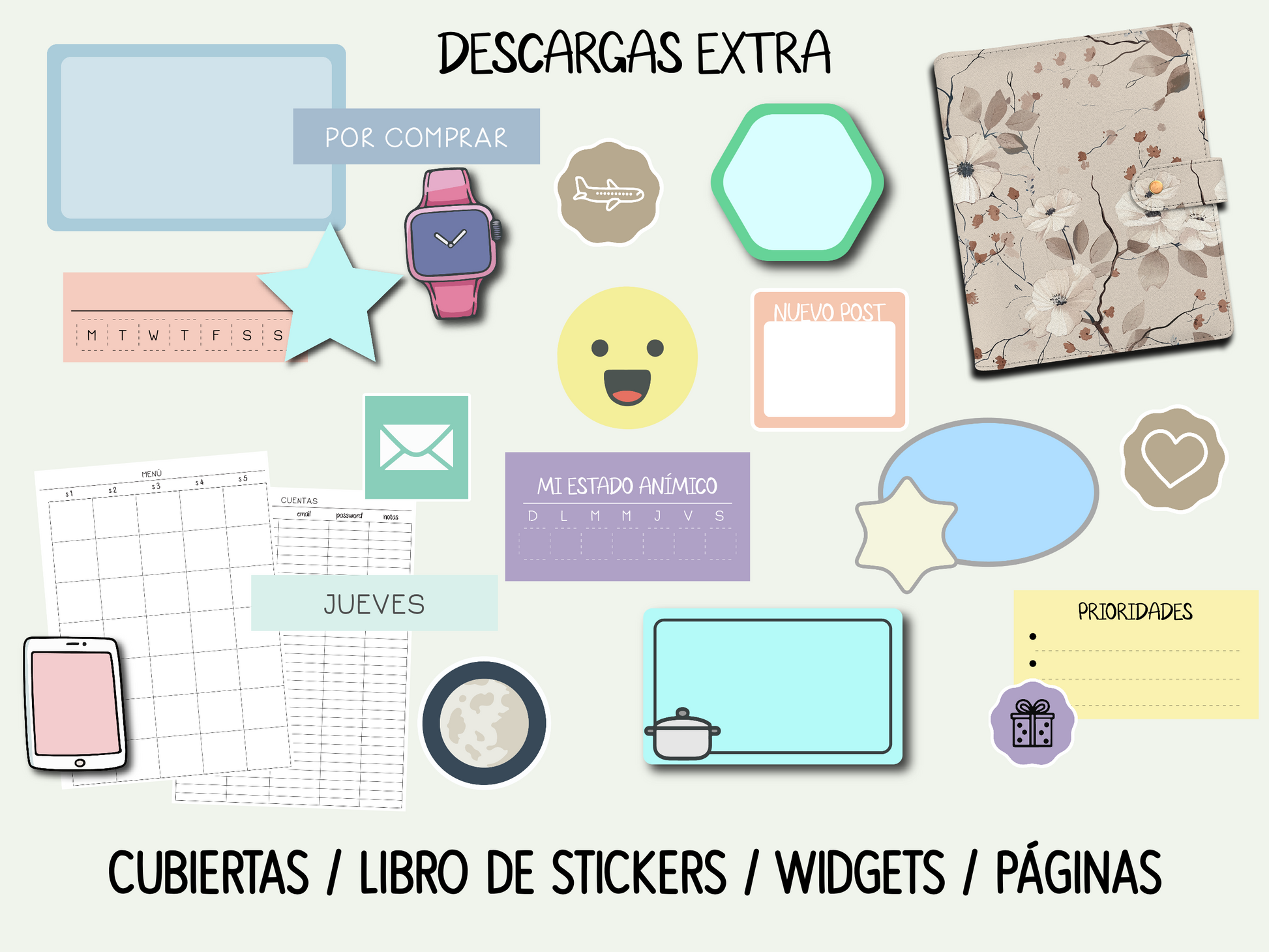 En español: AGENDA PSO SPLIT - NEUTRO - PrintStick