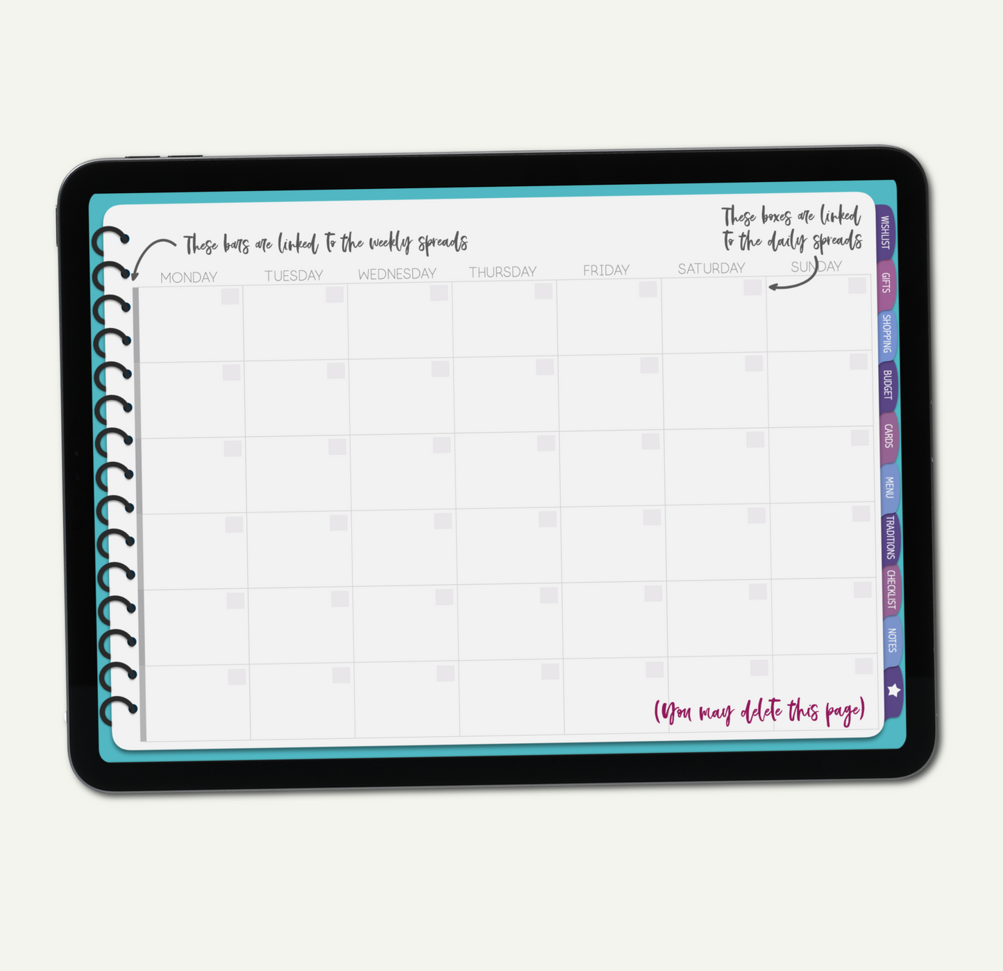 Holiday Planner Vol I