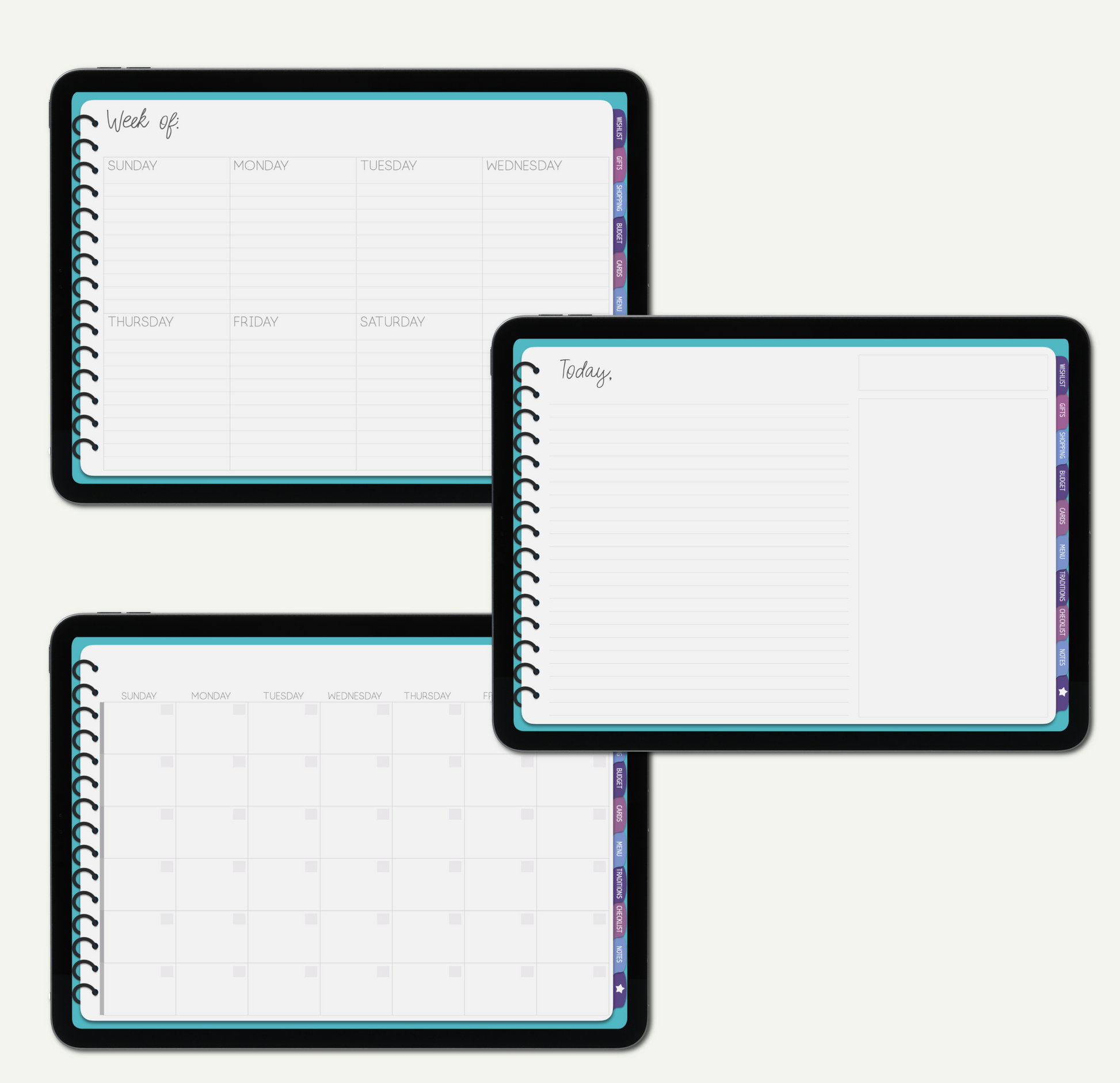 Holiday Planner Vol I - PrintStick