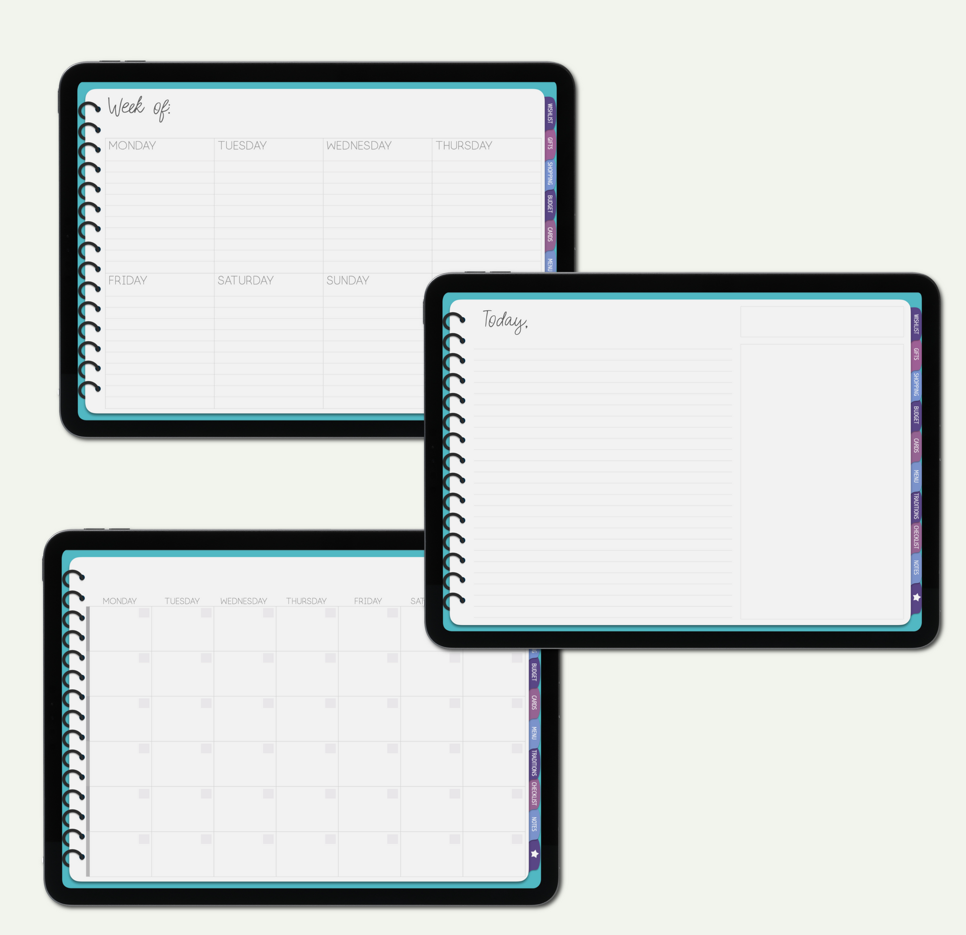 Holiday Planner Vol I - PrintStick