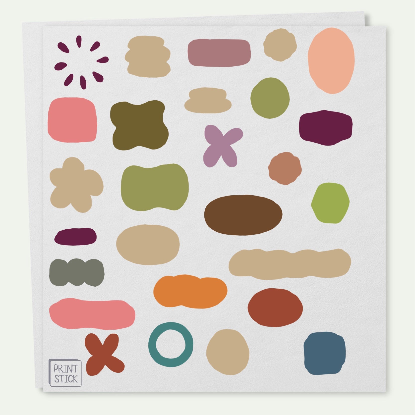 FALL STICKERS BUNDLE - PrintStick