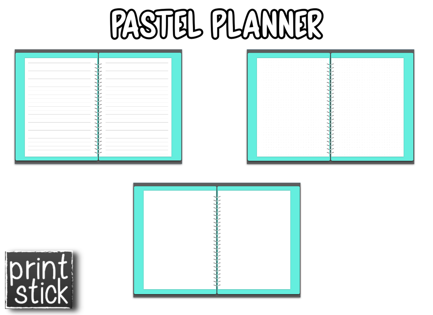 Pastel Planner - Print Stick