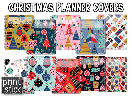 Covers for Planners - Christmas - Print Stick