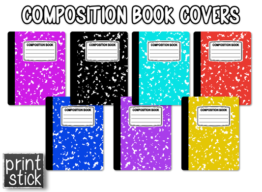 Covers for Planners - Composition - Print Stick