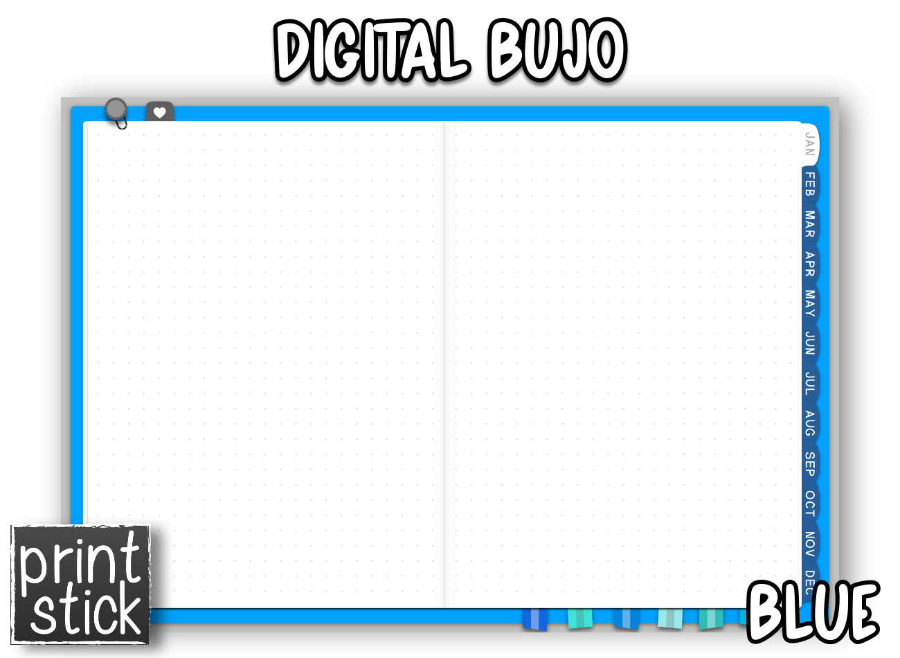 Digital BuJo Planner - Print Stick