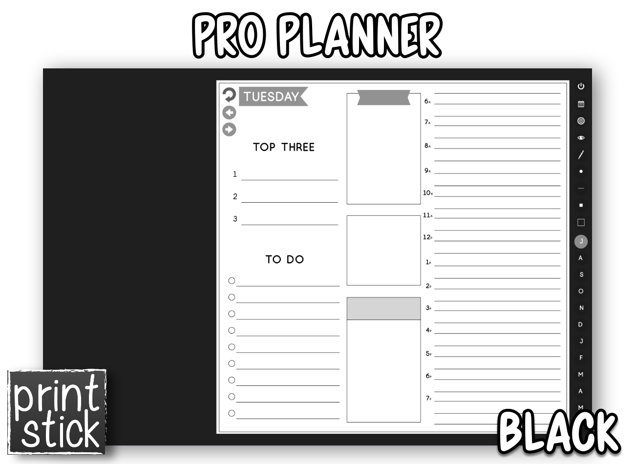 Pro Planner - Print Stick