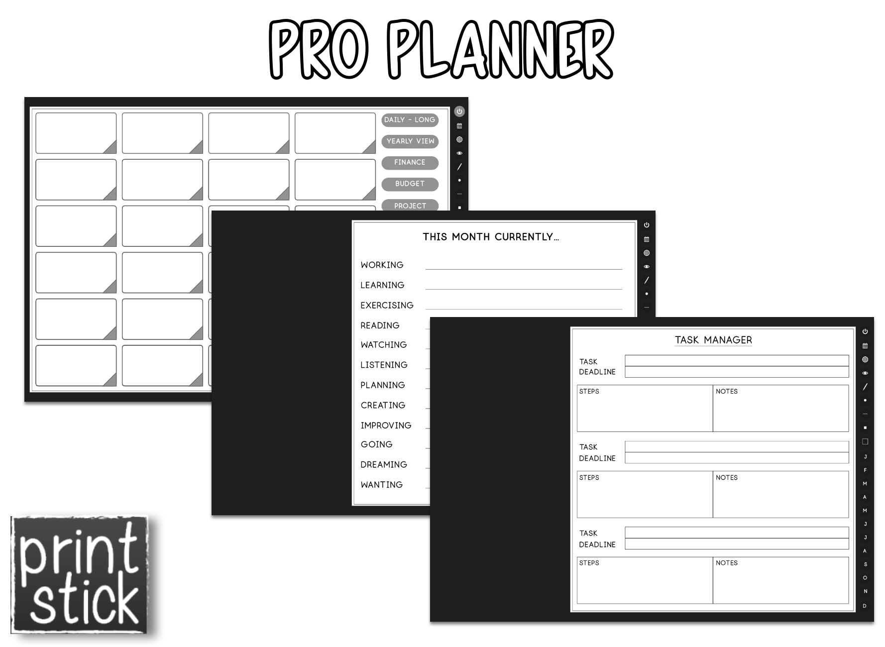 Pro Planner - Print Stick