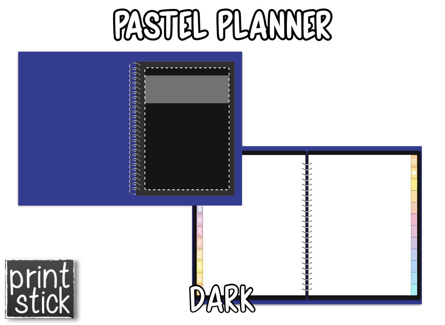 Pastel Planner - Print Stick
