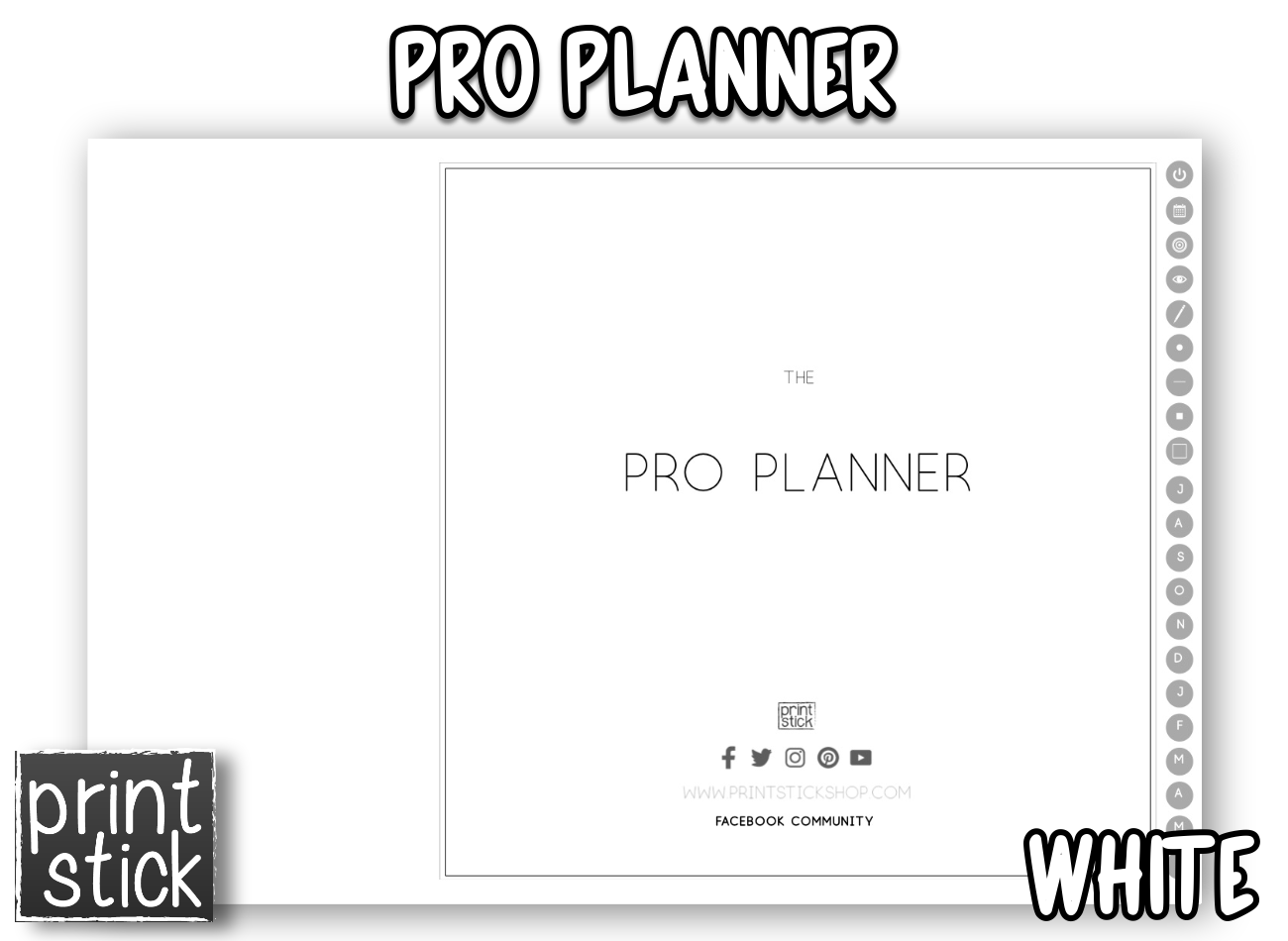 Pro Planner - Print Stick