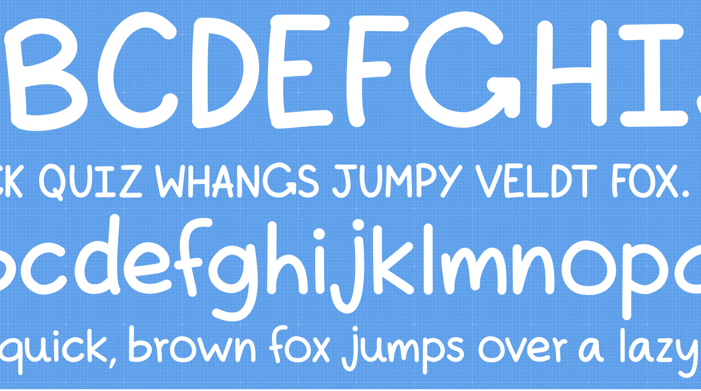 Font: Joey - Print Stick