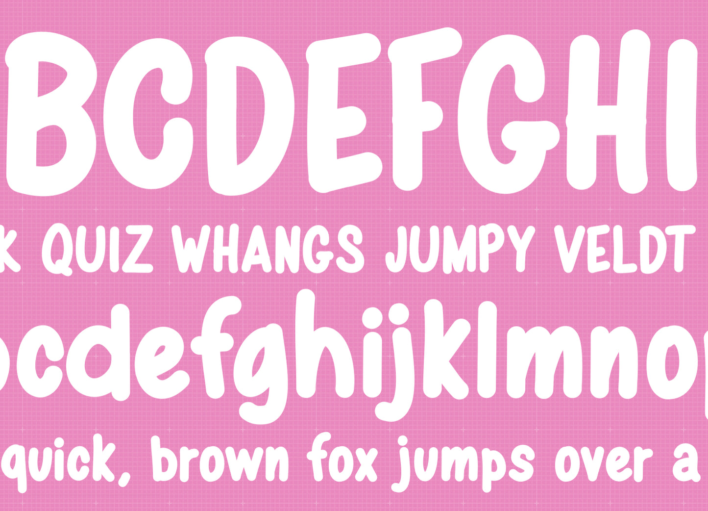 Font: Kai X - Print Stick
