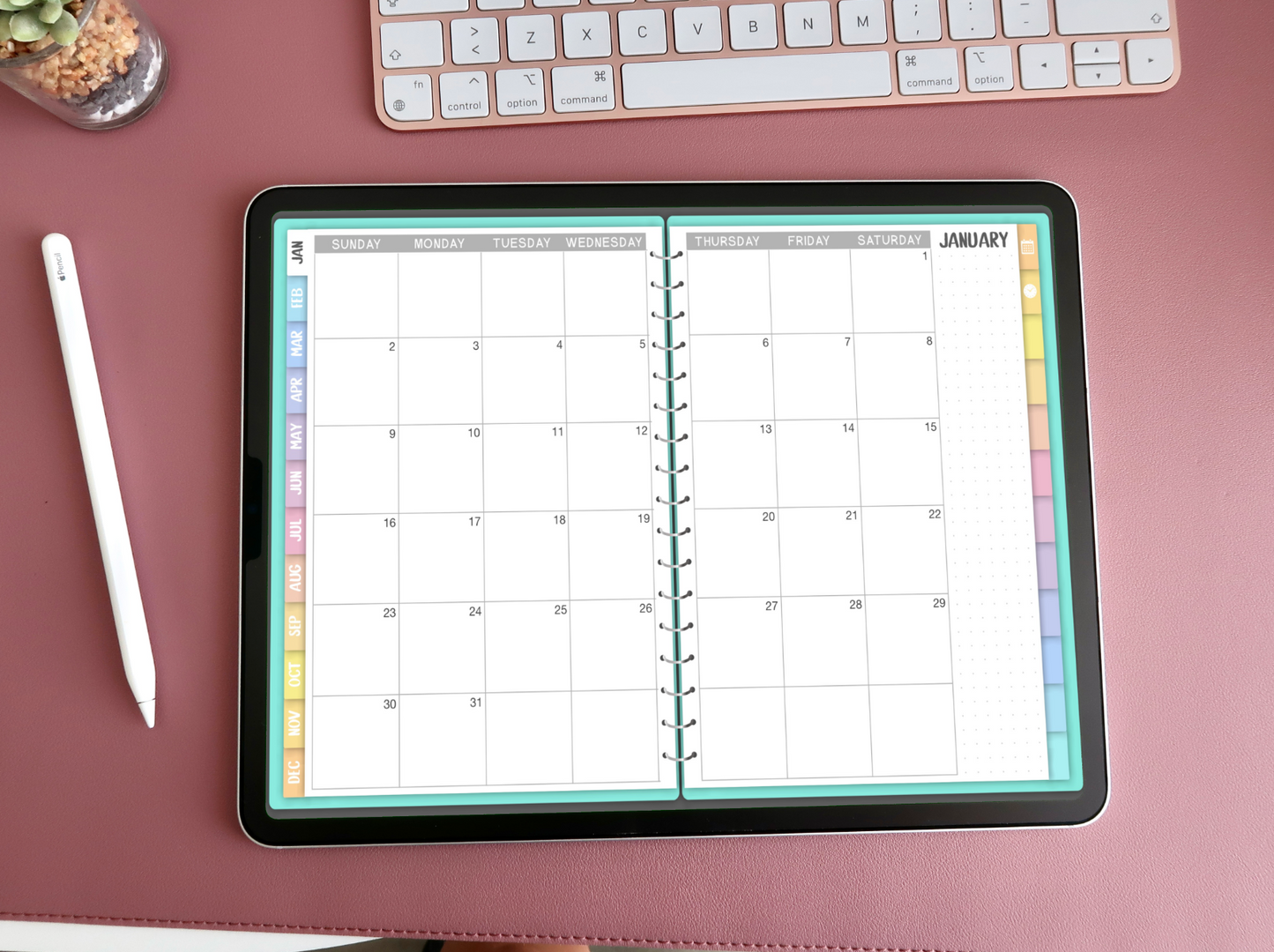 Pastel Planner - PrintStick