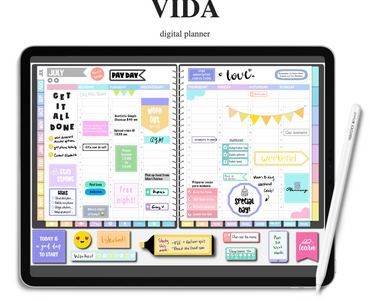 Vida Planner - Undated - PrintStick