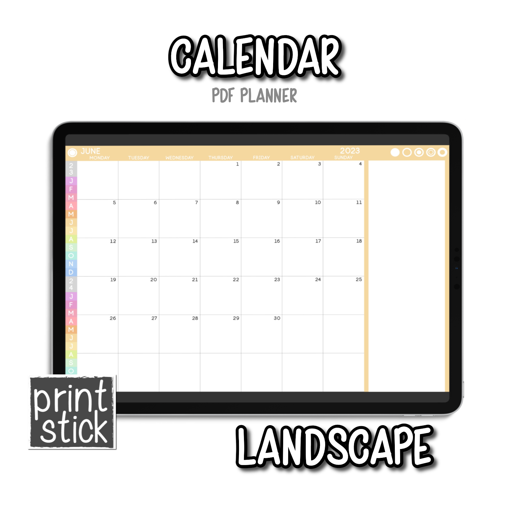 Calendar Planner - PrintStick