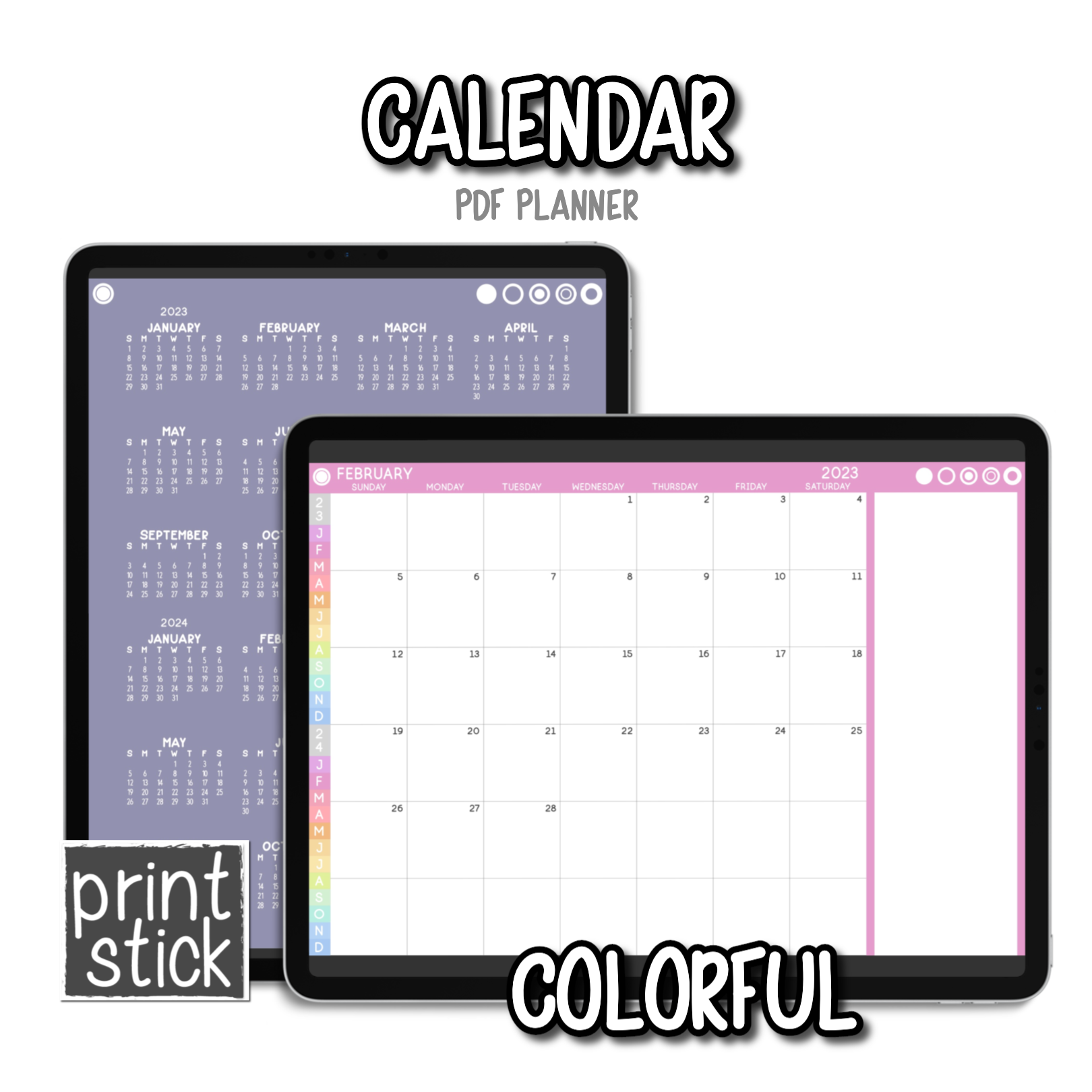 Calendar Planner - PrintStick