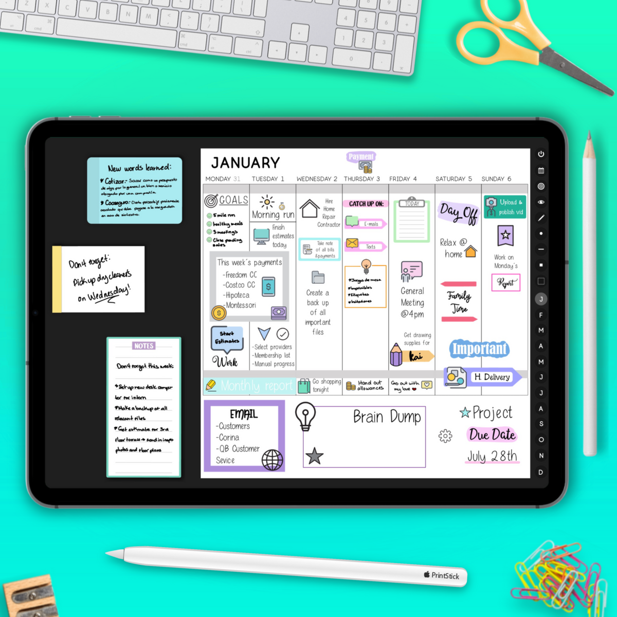 Planners PrintStick