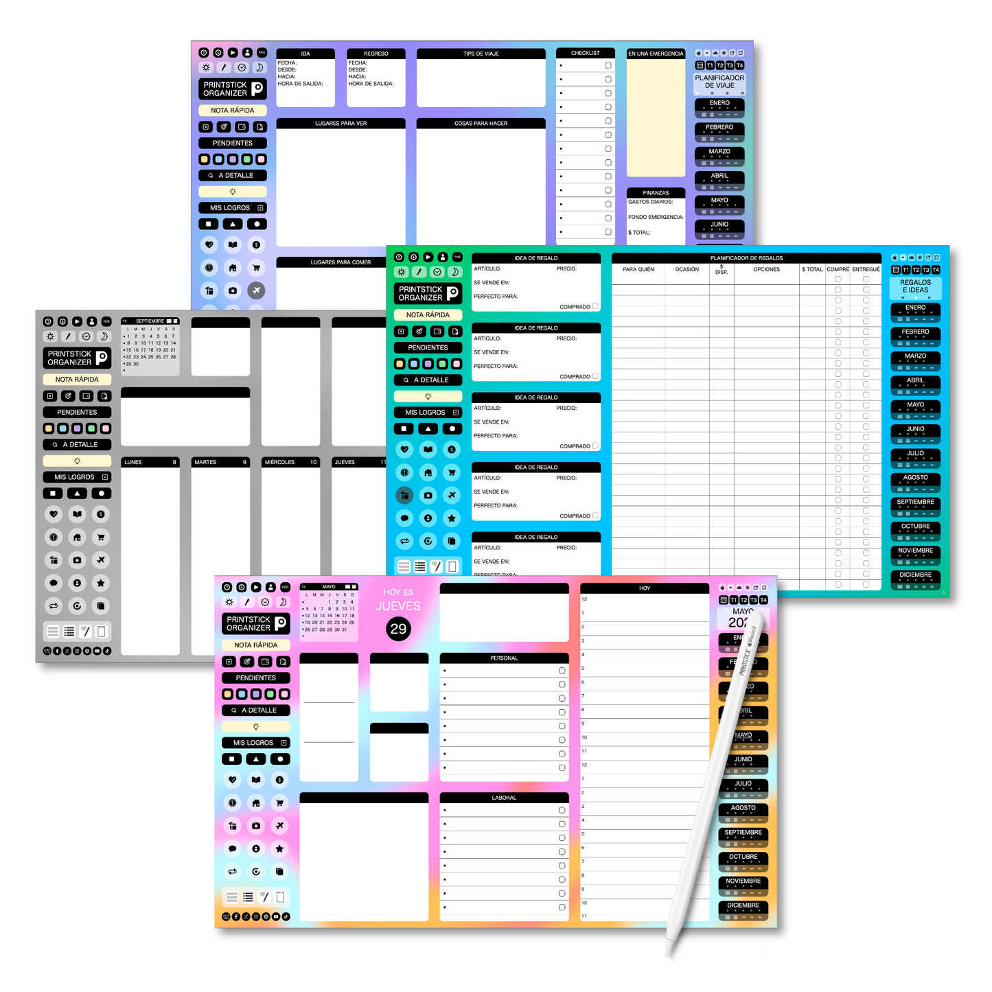 En español - PrintStick Organizer - PrintStick