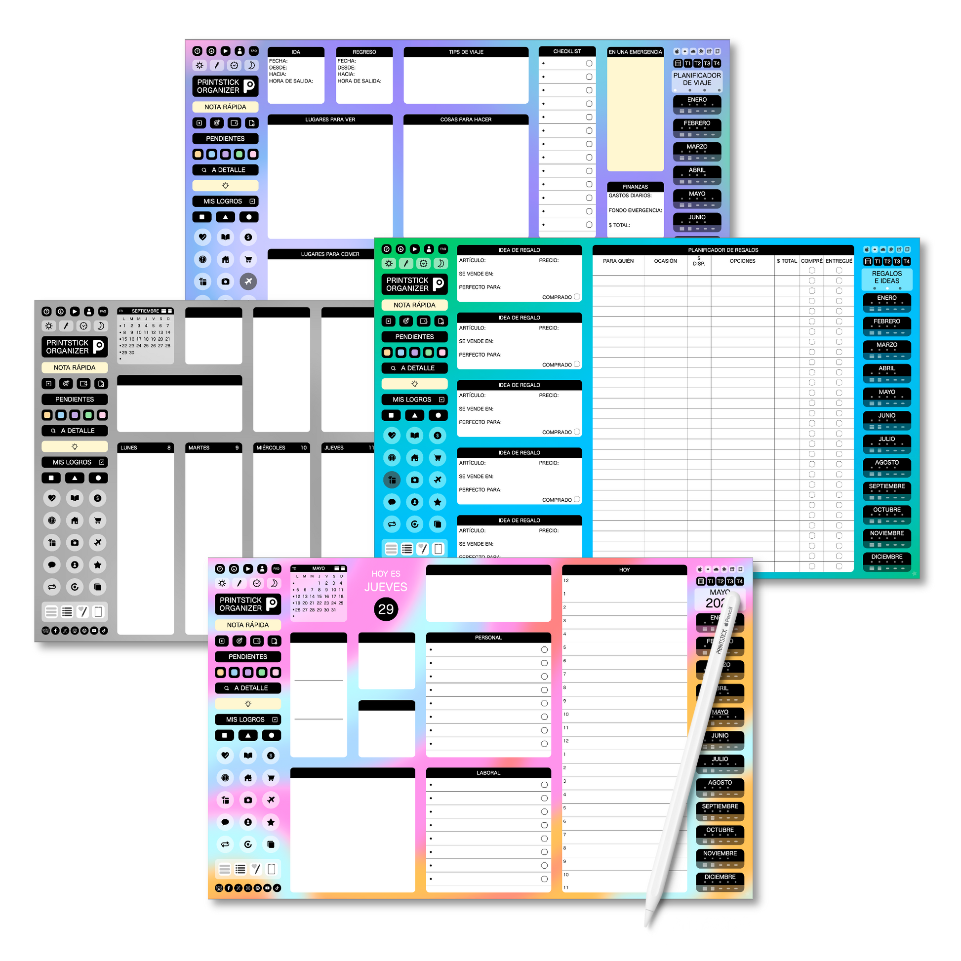 En español - PrintStick Organizer - PrintStick