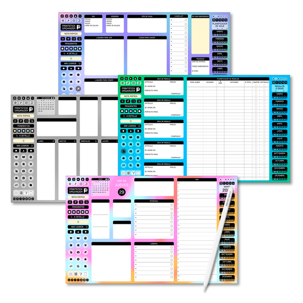 En español: PrintStick Organizer