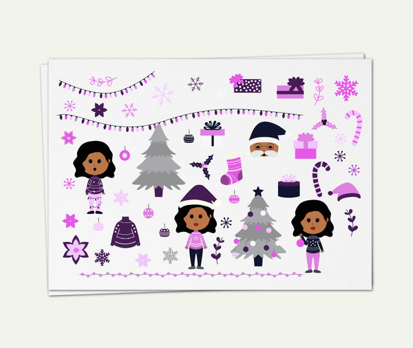 SS- Christmas Digital Planner Stickers - PC - PrintStick